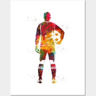 Soccer Player Goalkeeper Posters and Art